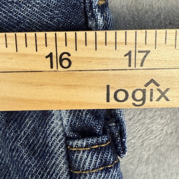 Wrangler Mens Jeans 34x29 Blue Straight Leg Denim Pants - Picture 3 of 8